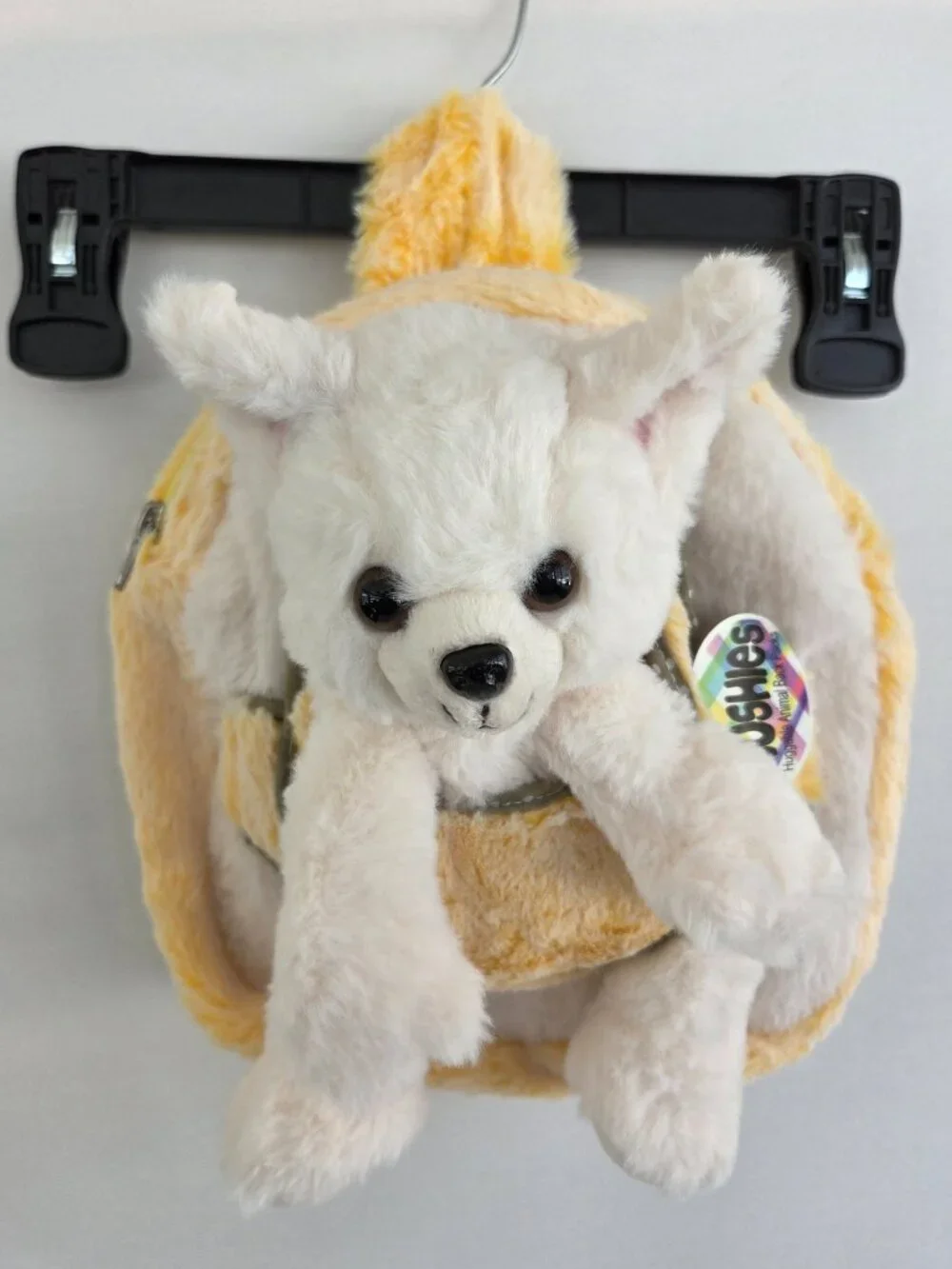 PLUSHIES Huggable Animal Back Pack Lined Teddy Bear Toddler Child Kid Soft